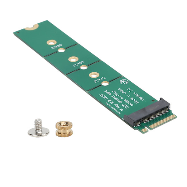 M.2 SSD-adapterkort for testing og forlengelse