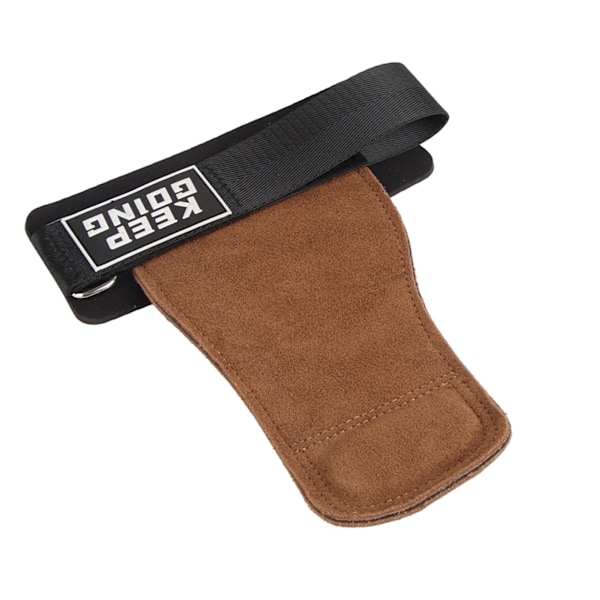 2 stk Pull Up-håndgreb 3-lags tykt læder Anti-slip Vandret Stang Gymnastik Håndfladeskydd