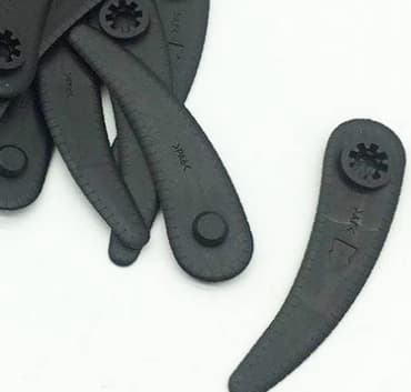 24-pakning Bosch gresstrimmerblader for Bosch Durablade Art 23-18 LI Art 26-18 LI gresstrimmere, erstatningsblader for gresstrimmer. Svarte black Toothed edge
