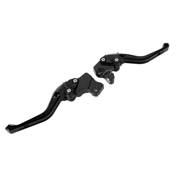 Par Motorcycle Brems- og Koblingsgreb Justerbar Aluminium Legering Udskiftning til DUCATI Multistrada 950 2017‑2018 Sort
