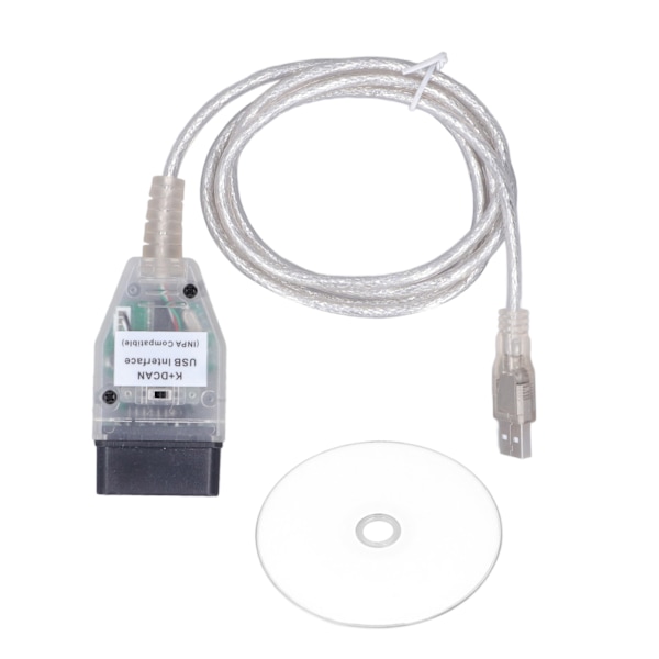 Bildiagnostisk Kabel K+DCAN OBD2 USB Kabel Interface med Switch Udskiftning til Serie 1 E81 E82 E83 E87 E88 20042011