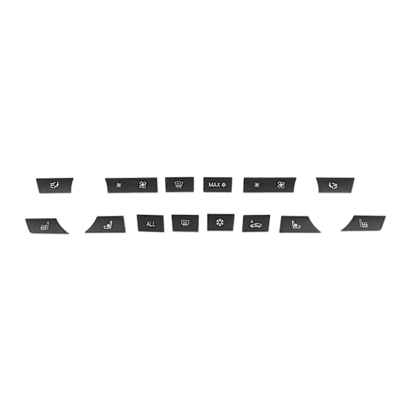 Ilmastointipaneelipainikkeet A/C Lämmitys Vaihdin Kannen 61319313924 Korvaa 5-sarja F07 GT/F10/F11