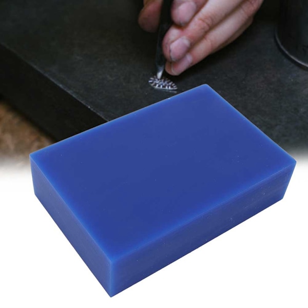 Blue Wax Block Smycken Carving Tool Making Model Professionellt tillbehör (1st)