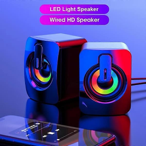 Computerlyd Skrivebord Husholdningssubwoofer Bluetooth Lille højttaler