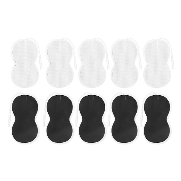 10 kpl 2 mm 8-muotoisia elektrodipehmusteita TENS-massagerille Fysioterapia-laitteelle