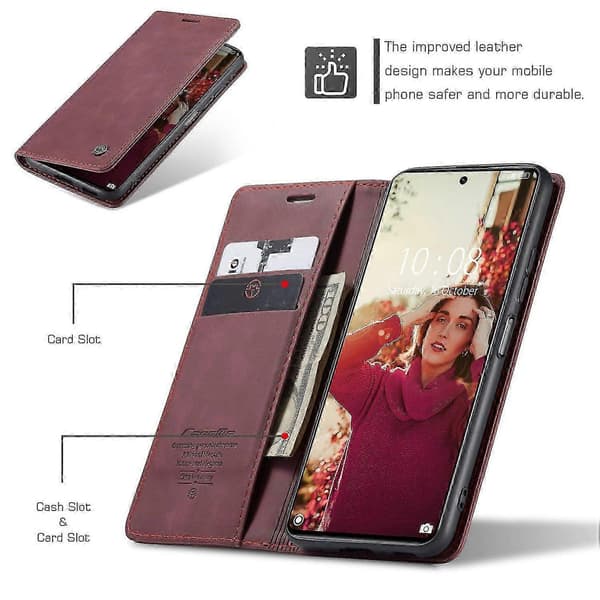 【LD】Kompatibel med Xiaomi 11t 5g Mobilskal Red
