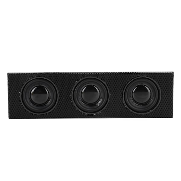 PC Frontpanel Högtalare Stereo Surround Datorfodral Inbyggd mikrofonhögtalare 5.25in STW9005