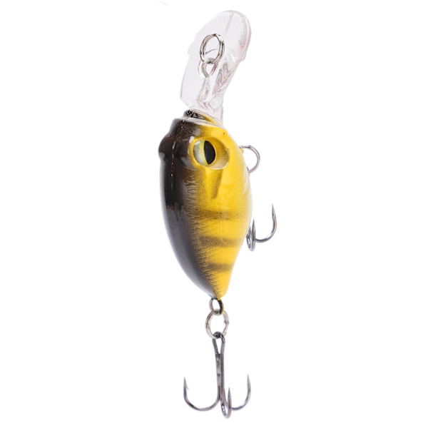 Fiske Mini Minnow-bete, hög simulering, tredimensionella ögon, artificiellt fiskebete för utomhusbruk8#