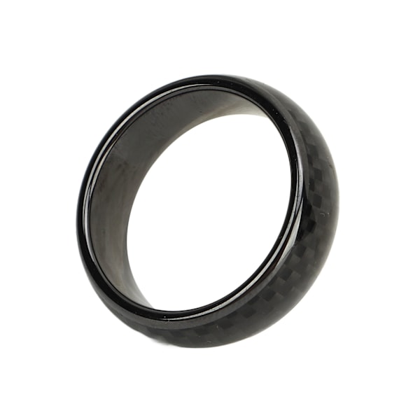 Bilnøglering Keramisk Kulfiber Vandafvisende Smart Finger Ring Nøgleudskiftning til Tesla Model 3 Y X S 12 21,4 mm/0,84 tommer ID