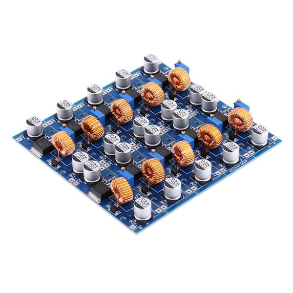 10 stk. 5A XL4015 DC-DC Step Down Justerbart Strømforsyningsmodul Lithium Oplader