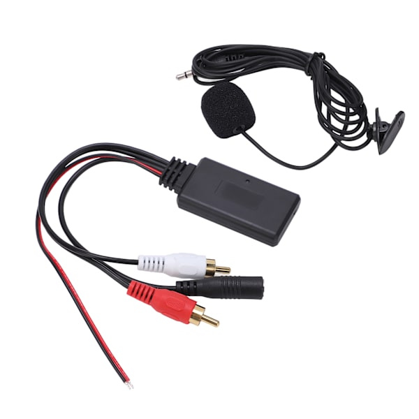 Bluetooth 5.0 AUX IN-adapter Trådløs stereokabel håndfri mikrofon Passer til Pioneer med 2RCA lydport
