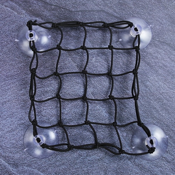 Slitstark nylonrep Mesh Surfbräda Plast Sugkopp Förvaringsnät Paddleboard Deck Bag för flytväst