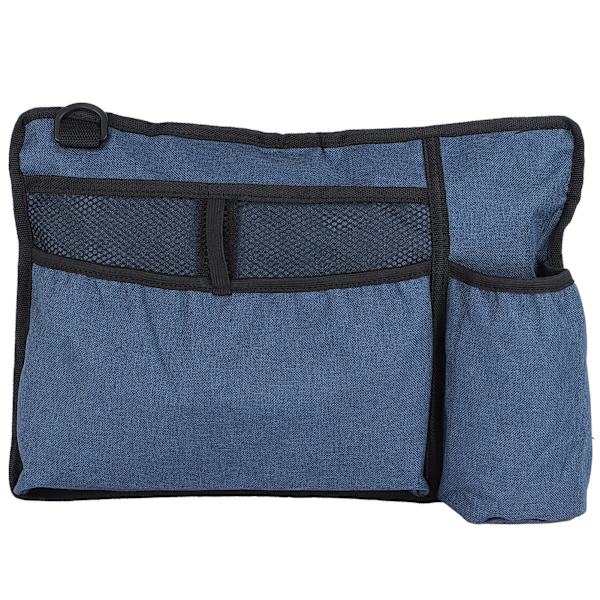 Walker Taske Vandafvisende Rollatoropbevaring Sidetaske Walker Organizer Pocket PackBlue