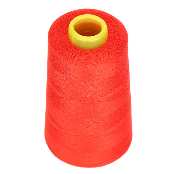 402 Polyesteri Ompelulanka 3000 Jaardia Käsin Ompelulanka DIY Käsityöompeluun Punainen