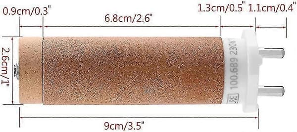 230v 1550w rörvärmeelement för Leister 100.689 varmluftssvetspistol TY