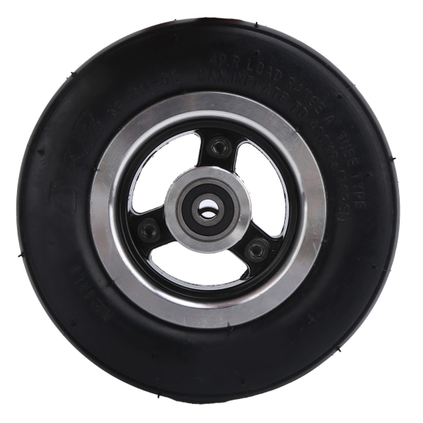 6 Inch Solid Tire 6 X 2 Wheel Rim and Tires Set with Alloy Rims for Electric Scooter Accessories