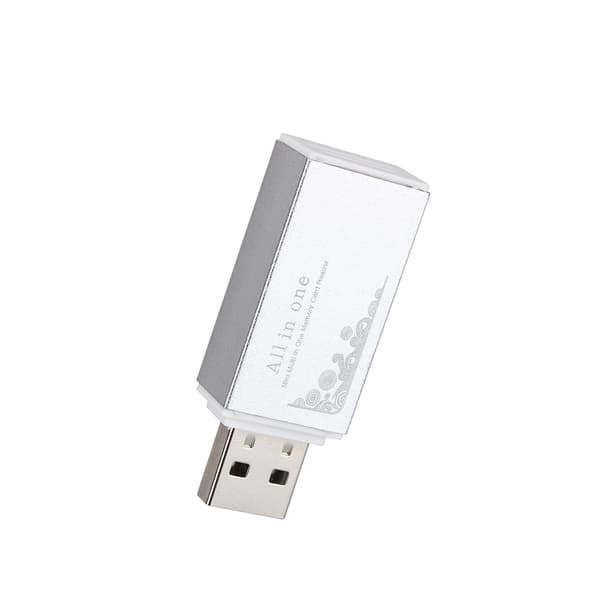 Multihukommelseskortlæser: Understøtter Memory Stick Pro Duo, Micro SD, TF, M2, MMC, SDHC
