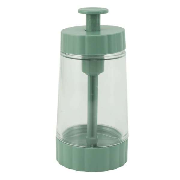 Quantitative Salt Shaker 0.5g Precise Control Measurement Spice Bottle for Kitchen Household Green