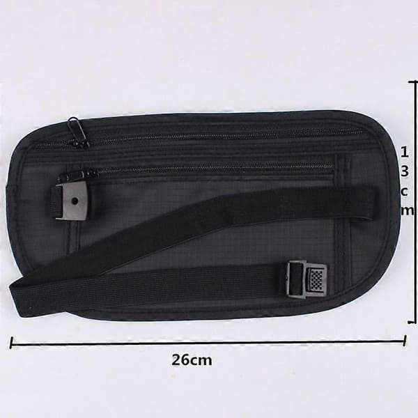 2-pack löparbälte, midjeväska för träning med svettresistent hållare, rymmer alla iPhone-modeller.