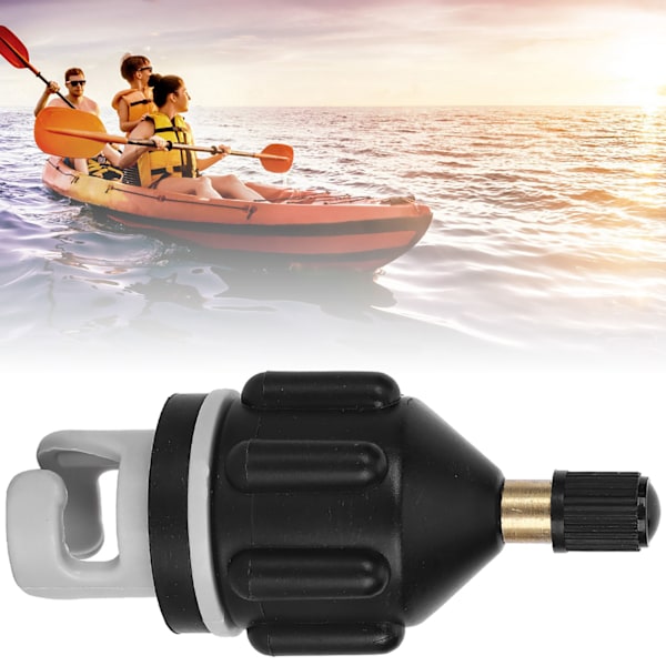 Padlebrett Luftpumpe Ventiladapter Konverter Kontakt Inflatable Båt Tilbehør