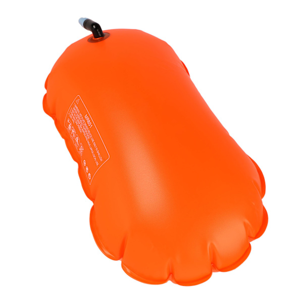Simboj Öppet vatten Säkerhet Simning Livsräddande Driftväska för simträning Snorkling Vitality Orange