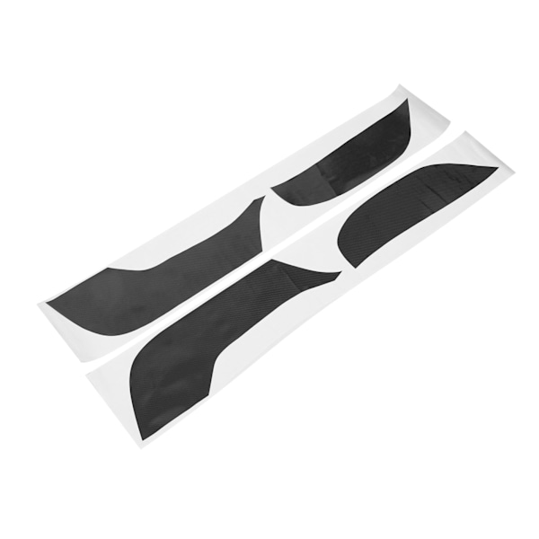 4 st/set Dörrskyddsdekaler i kolfiber, anti-spark, ersättning för Tesla Model 3