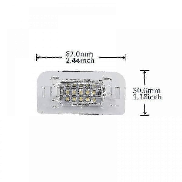 st. B-klasse LED-nummerpladelys til W246 W242, Canbus-kompatibel