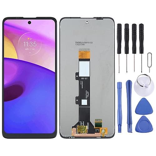 Erstatnings-LCD-skjerm kompatibel med Motorola Moto E40 med digitaliserer komplett montering