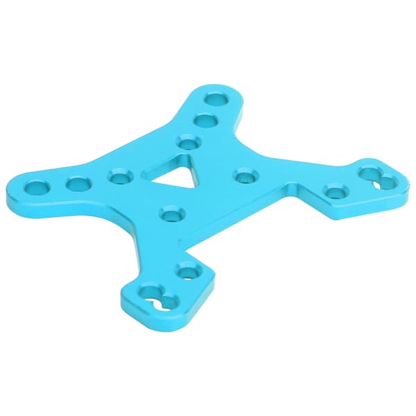 Forreste støddæmperplade dæmpningsplade Passer til Wltoys 144001 1/14 RC Bilreservedele Blå B