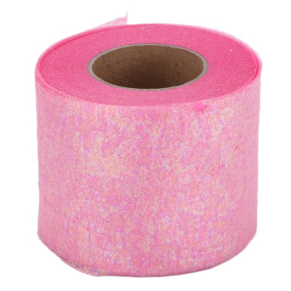 Glittertyllrullar Glänsande Utseende Enkel Användning Tillräcklig Kvantitet Fyra Färger Nätväv Tyll för DIY-dekor Djuprosa