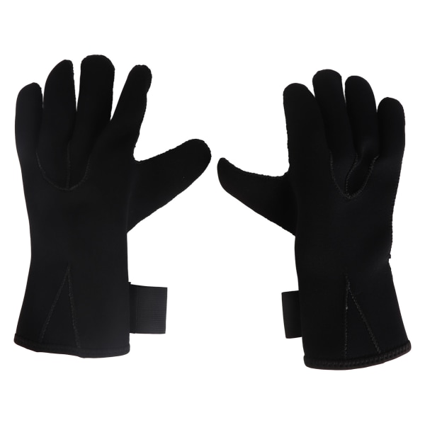 3mm Diving Gloves with Elastic Wrist Anti Slip Particles Waterproof Wetsuit Gloves for Snorkeling Paddling Surfing XL