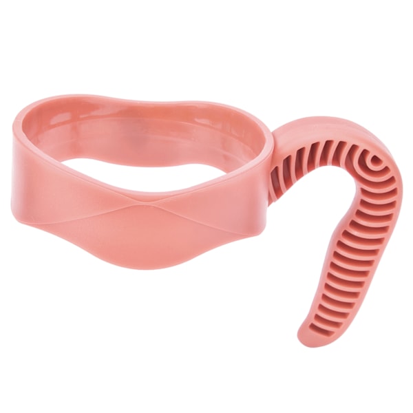 Mugghandtag Ergonomisk plastkanna Bärhandtag för 20 oz-30 oz kannor flaskor och de flesta andra tumlare Rosa
