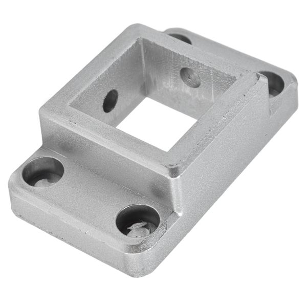 Aluminium Profile Connector Fixed Base Connection Block 2-Way Square Corner Accessory
