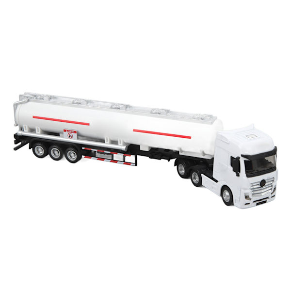 Olie Tankbil 1:50 Traktor Trailer Legetøj Transportkøretøj Lastbil Model Legetøj til Drenge Gaver Hvid