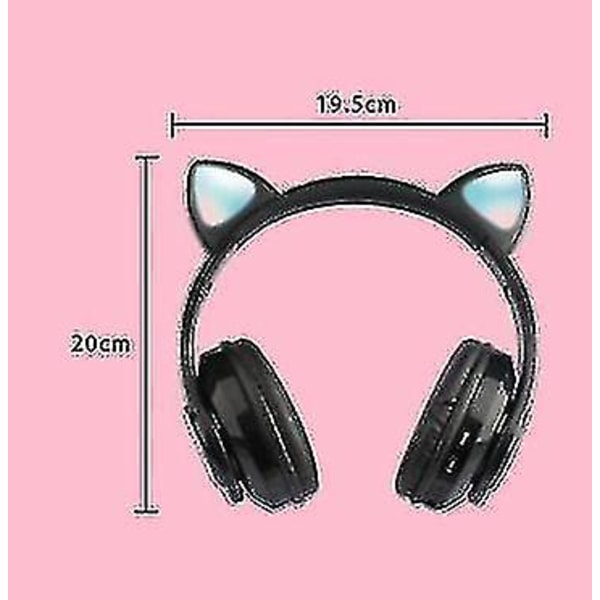 Langattomat Bluetooth kuulokkeet | Langattomat ja langalliset taitettavat stereokuulokkeet sisäänrakennetulla mikrofonilla, | Lasten Bluetooth kuulokkeet tytöille