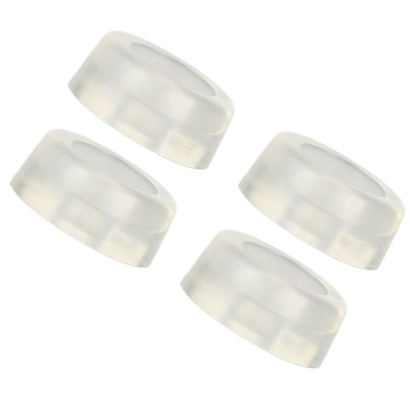4 stk. Symaskine Seng Pude Blød PVC Plastik Elastisk Klar Vibrationsreduktion Symaskine Pude til Reparation Udskiftning
