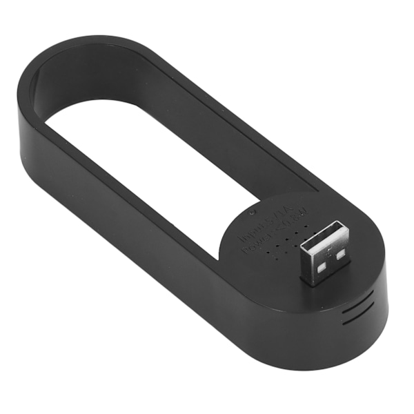 Mini Luftrenser USB Plug and Play Negativ Ion Støvfjerning Lugtfjerning Bærbar Luftrenser til Hjem Bil Kontor Sort