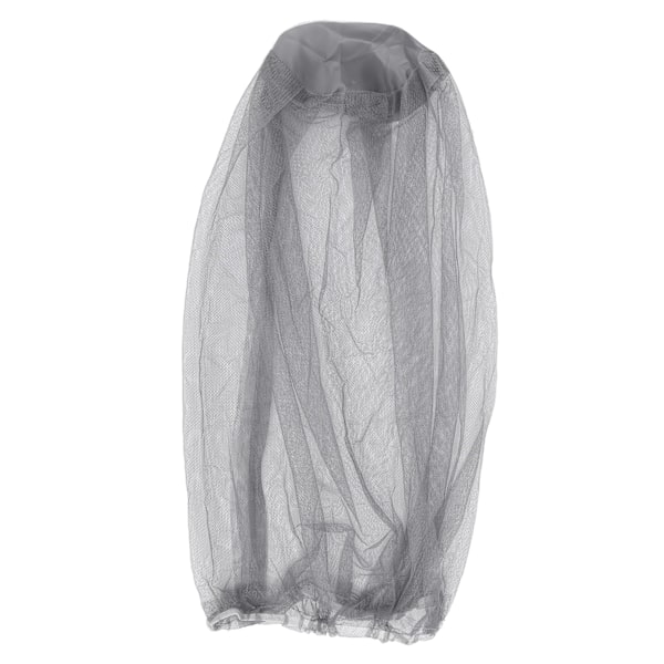 Nylon insektssikker myggenet til natfiskenet Solcreme åndbar mesh beskyttelseshætte (grå)