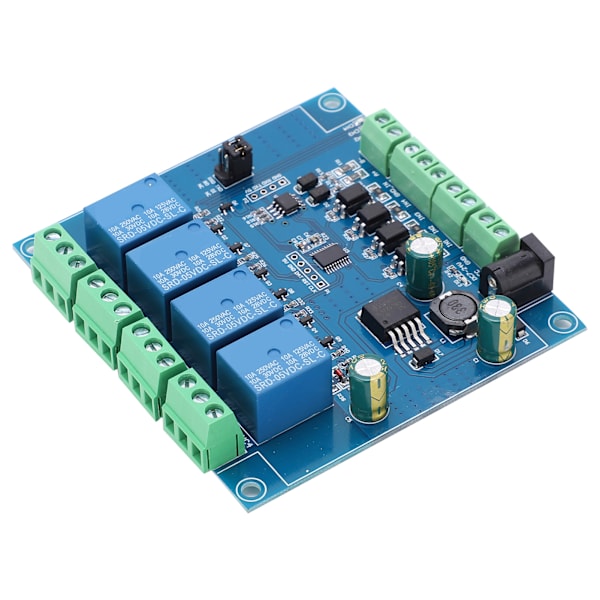 Relay Module 4-Channel Switch Input and Output Circuit Board Component DC 7-24V
