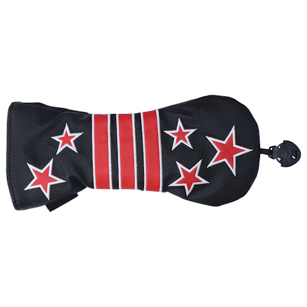 Slitstarkt Golf Wood Head Cover #5 Star Stripe Headcover Guard Repsäkert skydd