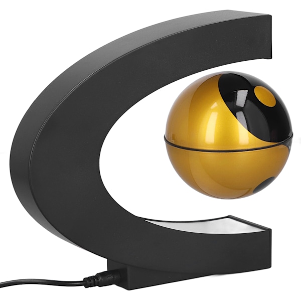 Magneettinen leijunta-koriste Yin ja Yang C-muotoinen kelluva koriste 100‑240V US-pistokkeella