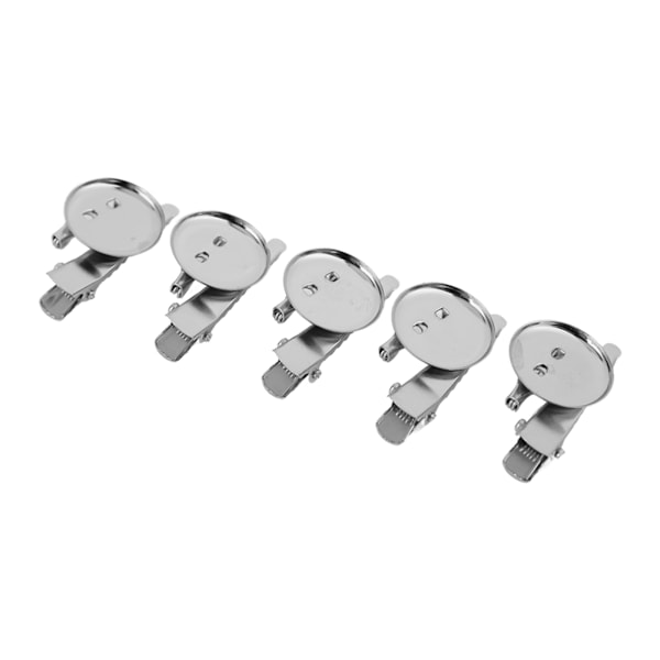 100 stk. Blank Knap Badge Metal Robust Holdbar Genanvendelig Bred Anvendelse Brugerdefinerede Knappenåle