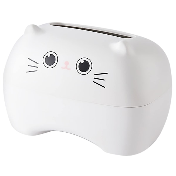 Cute Cat Tissue Box Baby Wipes Dispenser Tissue Storage Box Case For Home Office Car