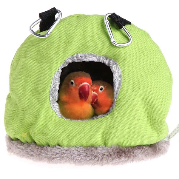 Lämmin lintupesä Pyöreä pehmeä lintupesä Pieni lintuplyysipesä Talvi roikkuva riippumatto