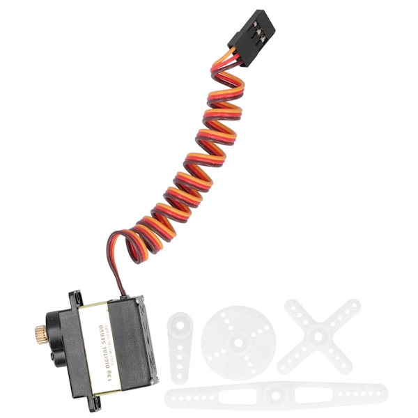KM0940 Suuri Vääntö 4,3 kg Metallivaihteinen Mini Rautaydin DC Servo RC Helikopterille/Kiinteäsiipiselle