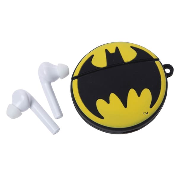 Batman Høretelefon InEar TWS Bluetooth Sort/Gul 190