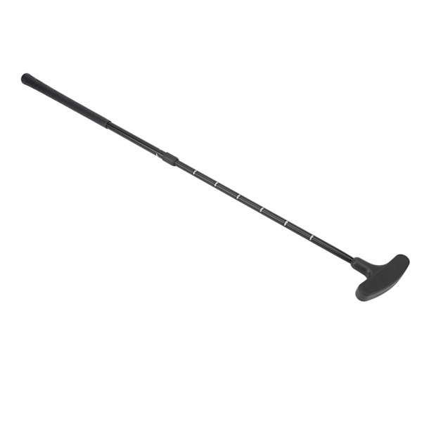 Golfputter til mænd kvinder 2-vejs børneputter Minigolfputter til højre- og venstrehåndet Justerbar længde Golfputter til børn Voksne Sort
