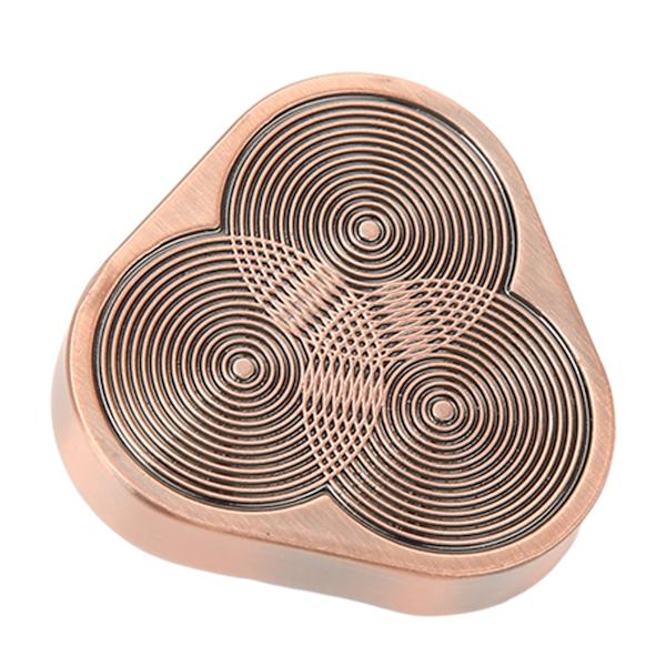Stressrelief Slider Metal Click Triangle Portable Metal Sensory Slider Fidget Toys for Work