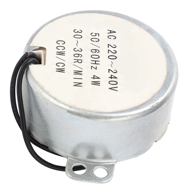 Låghastighetssynkronmotorlegering Koppar CW CCW Låghastighet 30~36r/min 49KTYZ AC 220V