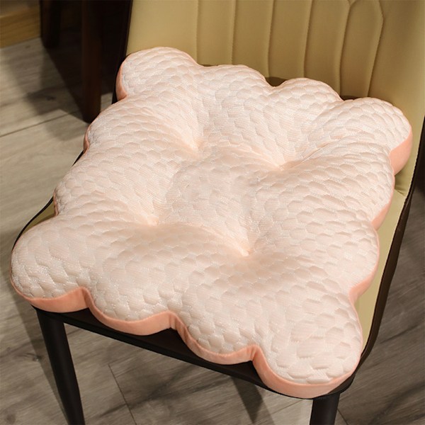 Firkantet Is Silke Pute Cookie Tatami Ryggpute Booster Setepute For Bil Kontor Hjem Fiske Rosa Kanin